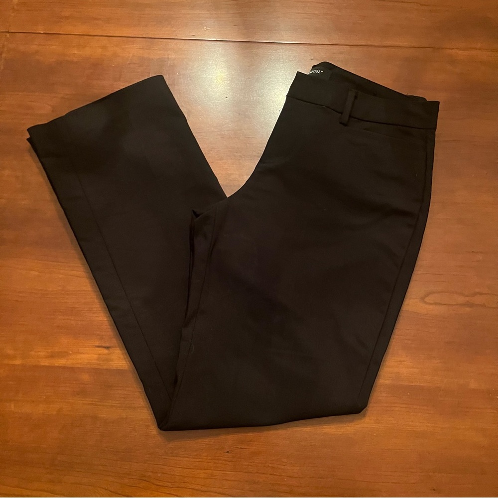 Liverpool Black Straight-Leg Trousers